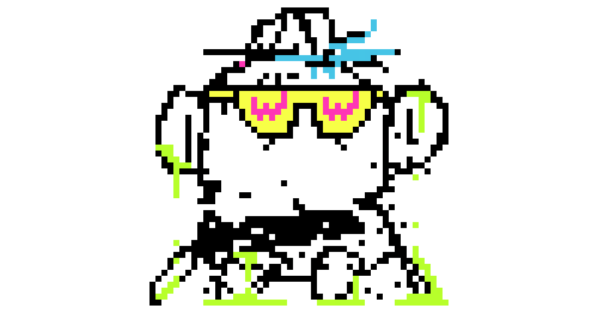 Wonkie redrawn in WONKLAB
